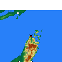 Nearby Forecast Locations - Khasab - Map