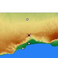 Nearby Forecast Locations - Qairoon Hair. - Map