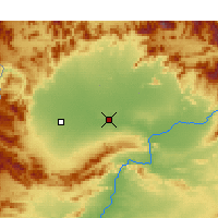 Nearby Forecast Locations - Peshawar - Map