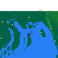 Nearby Forecast Locations - Hatiya - Map