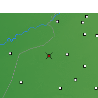 Nearby Forecast Locations - Sri Ganganagar - Map