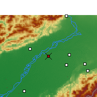 Nearby Forecast Locations - Dibrugarh - Map