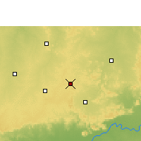 Nearby Forecast Locations - Bhopal - Map