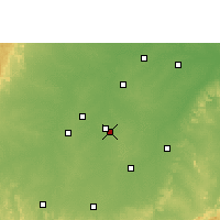 Nearby Forecast Locations - Raipur Airport - Map