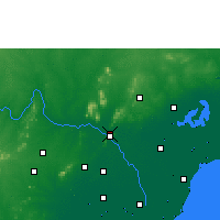 Nearby Forecast Locations - Vijayawada - Map