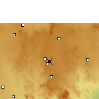 Nearby Forecast Locations - Bangalore / Hindustan - Map