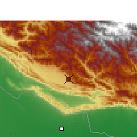 Nearby Forecast Locations - Ghorahi - Map