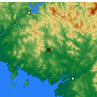 Nearby Forecast Locations - Kusong - Map