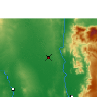 Nearby Forecast Locations - Shwebo - Map