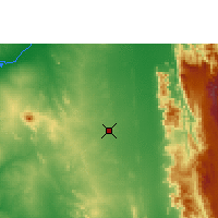 Nearby Forecast Locations - Meiktila - Map