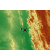 Nearby Forecast Locations - Pyinmana - Map