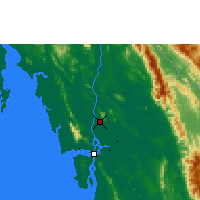 Nearby Forecast Locations - Hpa-an - Map