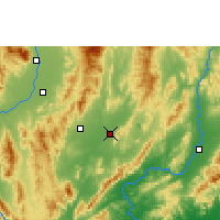 Nearby Forecast Locations - Lampang - Map