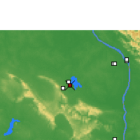 Nearby Forecast Locations - Sakon Nakhon - Map