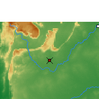 Nearby Forecast Locations - Chaiyaphum - Map