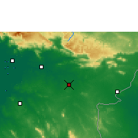 Nearby Forecast Locations - Sa Kaeo - Map