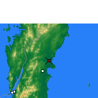 Nearby Forecast Locations - Chumphon - Map