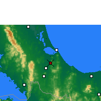 Nearby Forecast Locations - Kho Hong Agromet - Map