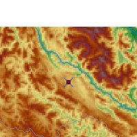 Nearby Forecast Locations - SƠn La - Map