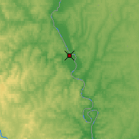 Nearby Forecast Locations - Huma - Map