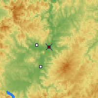 Nearby Forecast Locations - Mudanjiang - Map