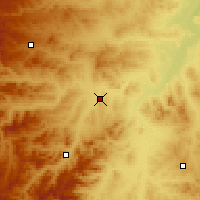 Nearby Forecast Locations - Chifeng - Map