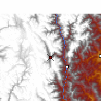 Nearby Forecast Locations - Kangding - Map