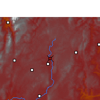 Nearby Forecast Locations - Zhanyi - Map