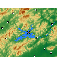 Nearby Forecast Locations - Chunan - Map