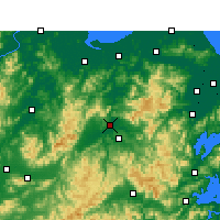 Nearby Forecast Locations - Shengzhou - Map