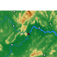 Nearby Forecast Locations - Guiping - Map