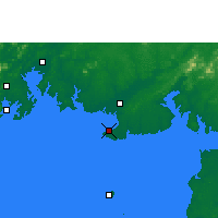 Nearby Forecast Locations - Beihai - Map