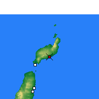 Nearby Forecast Locations - Lanzarote - Map