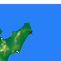 Nearby Forecast Locations - Kelibia - Map