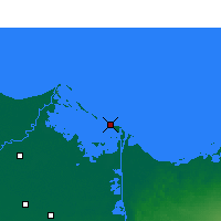 Nearby Forecast Locations - Port Said - Map