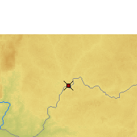 Nearby Forecast Locations - Bangassou - Map