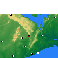 Nearby Forecast Locations - Koforidua - Map