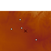 Nearby Forecast Locations - Harare - Map