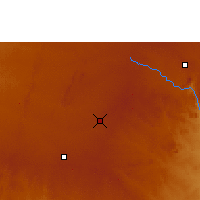 Nearby Forecast Locations - Chivhu - Map