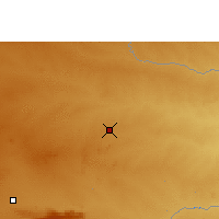 Nearby Forecast Locations - Selebi-Phikwe - Map