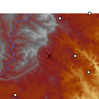 Nearby Forecast Locations - Shaleburn - Map