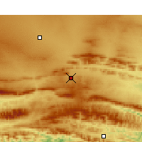 Nearby Forecast Locations - Willowmore - Map