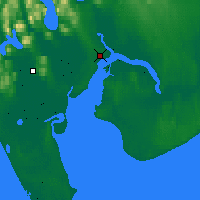 Nearby Forecast Locations - Dillingham - Map