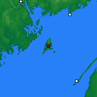 Nearby Forecast Locations - Grand Manan S. - Map