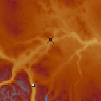 Nearby Forecast Locations - Puntzi Mount. - Map