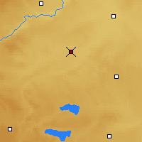 Nearby Forecast Locations - Barrhead - Map