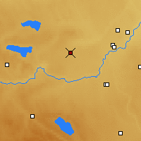 Nearby Forecast Locations - Stony Plain - Map