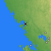 Nearby Forecast Locations - Parry Sound - Map