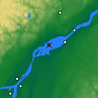 Nearby Forecast Locations - Lake Saint Pierre - Map