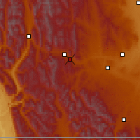 Nearby Forecast Locations - St Johns West - Map